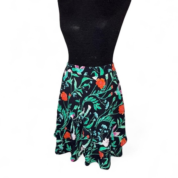Kate Spade Skirt The Rules Jardin Double Layer Skirt Size 00 - Picture 1 of 11